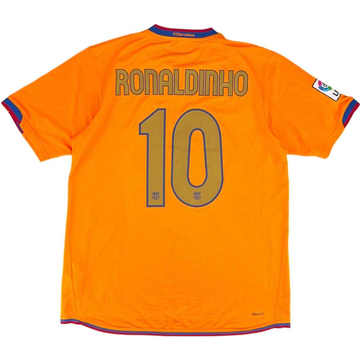 2006-07 Barcelona Uit Shirt Ronaldinho