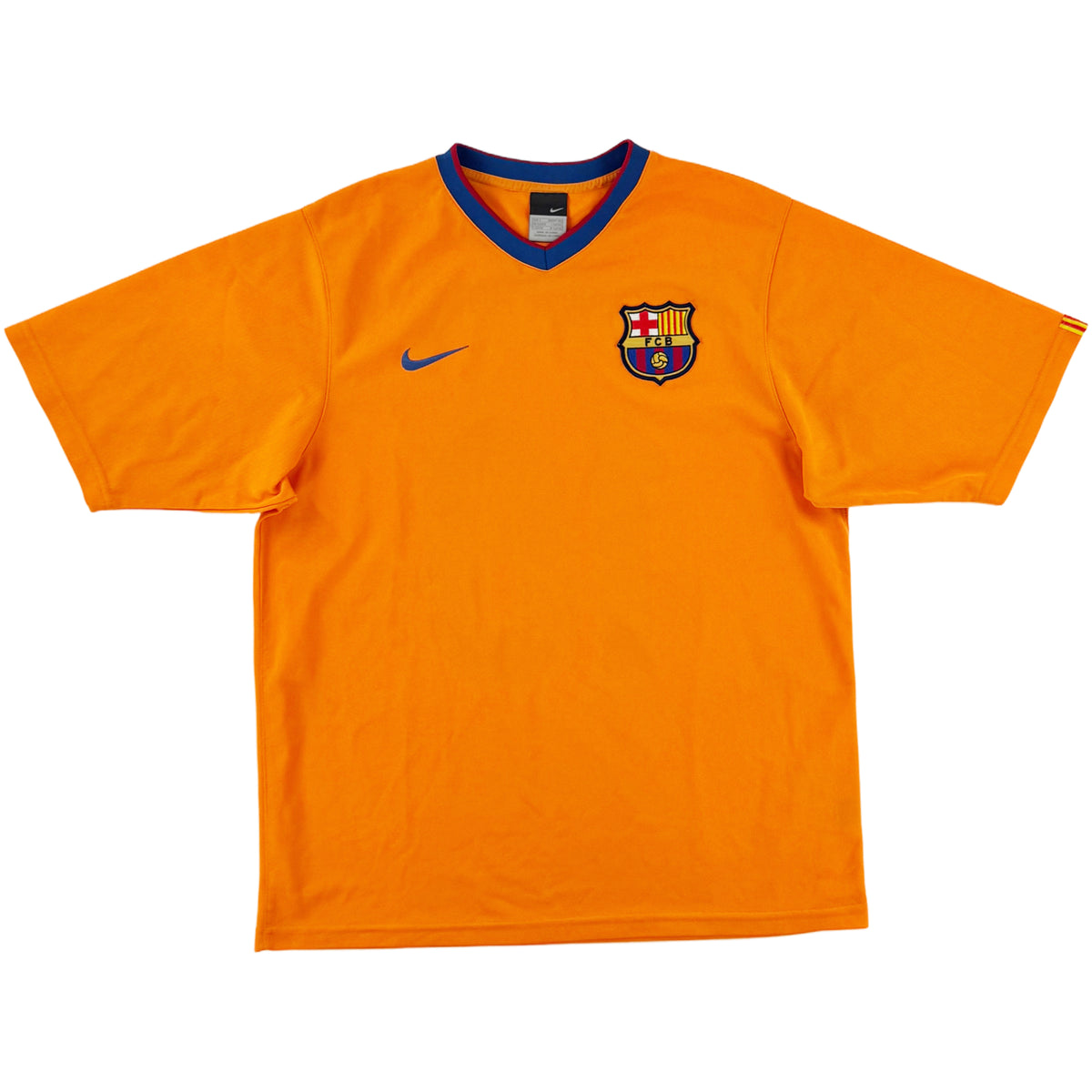 2006-08 Barcelona Uit Shirt Ronaldinho - Oldschool Voetbalshirts