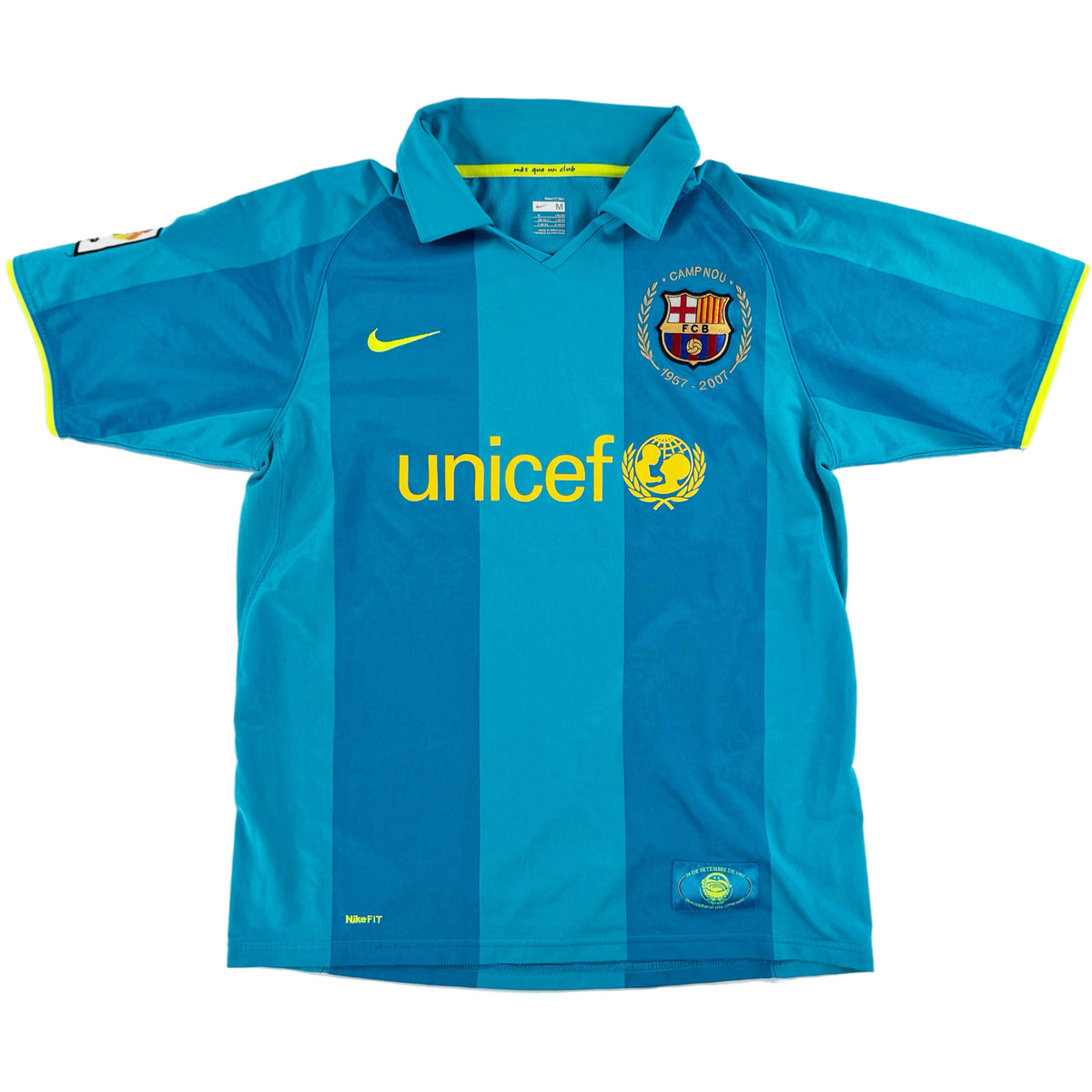 2007-08 Barcelona Uit Shirt - 10/10 - (M) - Oldschool Voetbalshirts