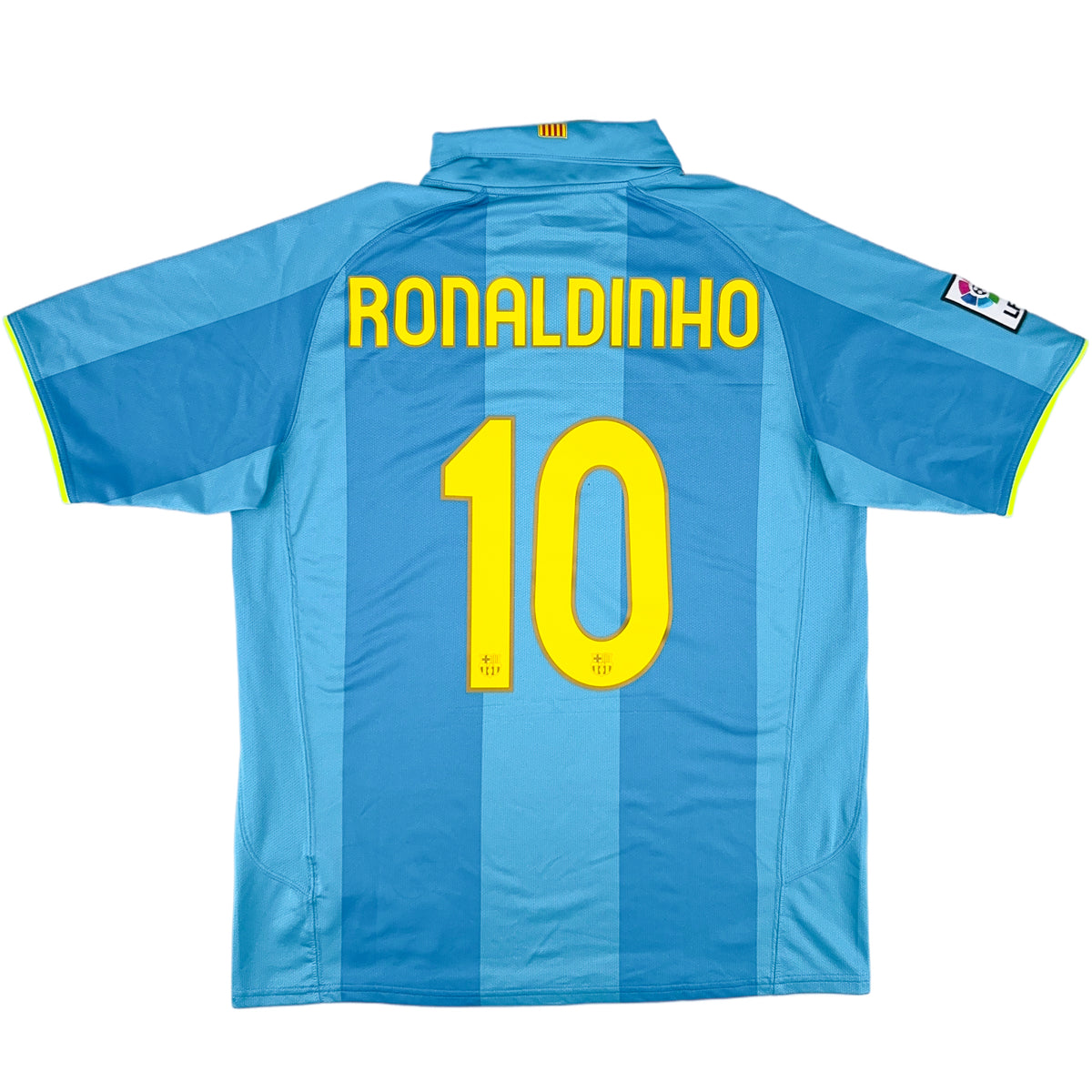 2007-08 Barcelona Uit Shirt Ronaldinho