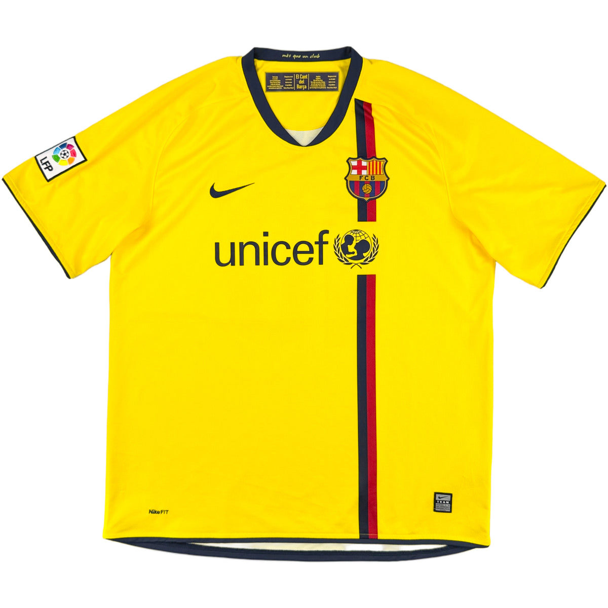 2008-10 Barcelona Uit Shirt Messi - Oldschool Voetbalshirts
