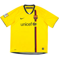 2008-10 Barcelona Uit Shirt Messi - Oldschool Voetbalshirts