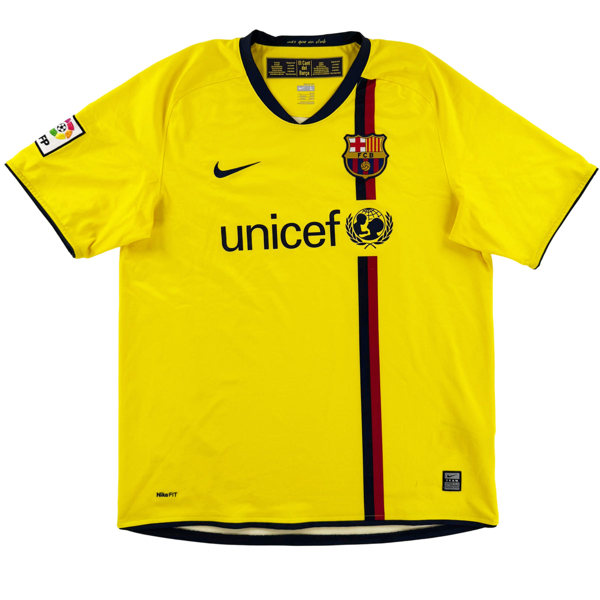 2008-09 Barcelona Uit Shirt - 9/10 - (L)