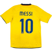 2008-10 Barcelona Uit Shirt Messi - Oldschool Voetbalshirts