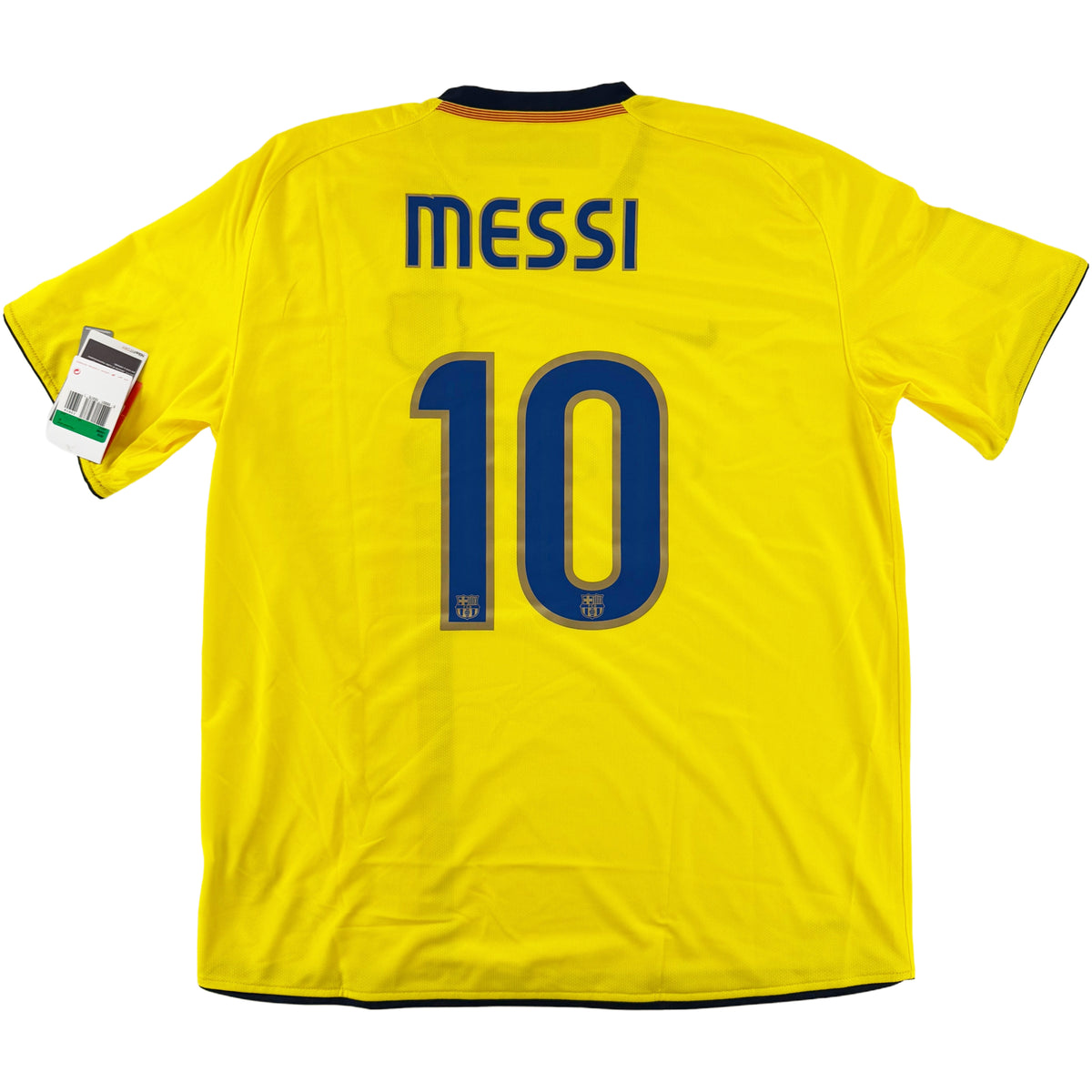 2008-10 Barcelona Uit Shirt Messi - Oldschool Voetbalshirts