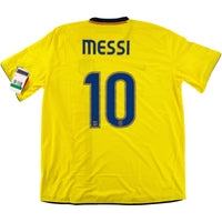 2008-10 Barcelona Uit Shirt Messi - Oldschool Voetbalshirts