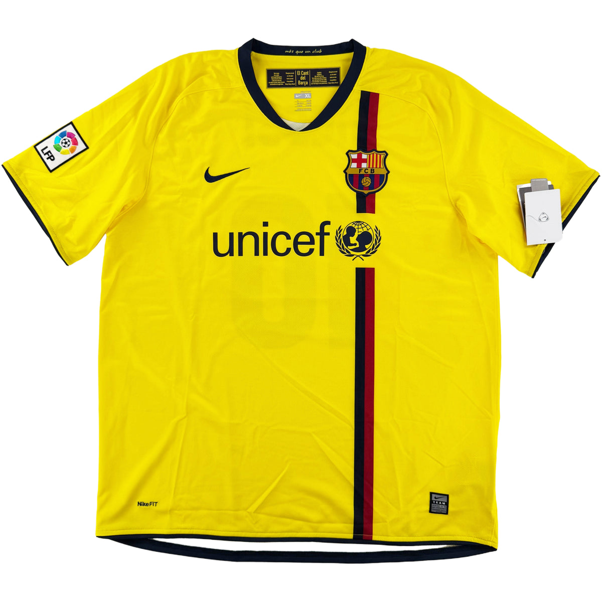 2008-10 Barcelona Uit Shirt Messi - Oldschool Voetbalshirts
