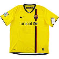 2008-10 Barcelona Uit Shirt Messi - Oldschool Voetbalshirts