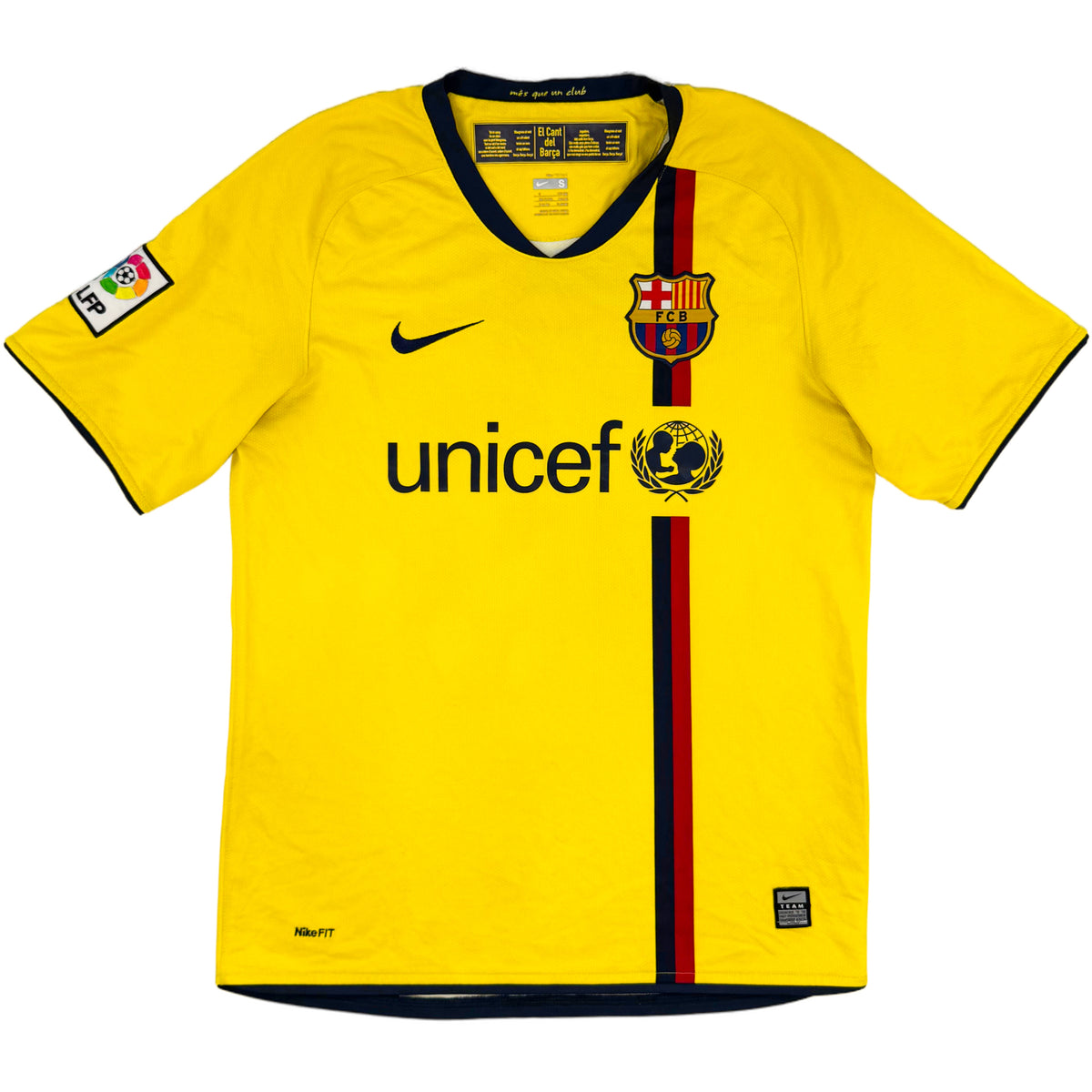 2008-10 Barcelona Uit Shirt Messi - Oldschool Voetbalshirts