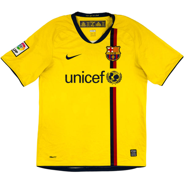 2008-10 Barcelona Uit Shirt Messi - Oldschool Voetbalshirts