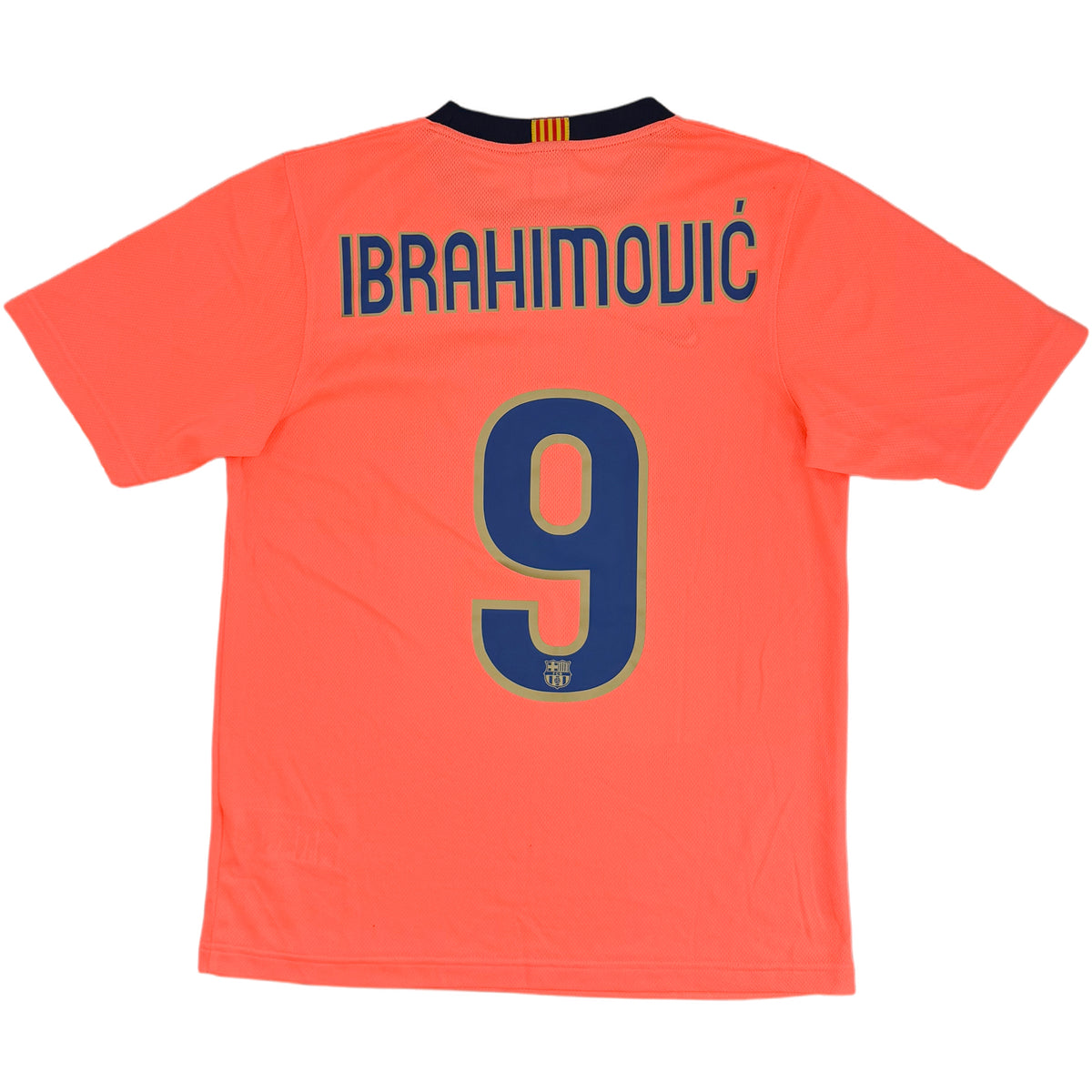 2009-10 Barcelona Uit Shirt Ibrahimovic - Oldschool Voetbalshirts