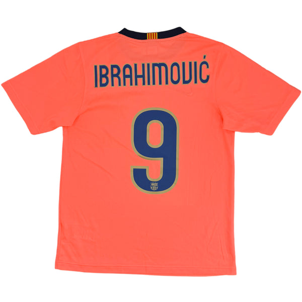 2009-10 Barcelona Uit Shirt Ibrahimovic - Oldschool Voetbalshirts