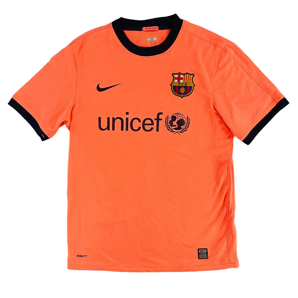 2009-11 Barcelona Uit Shirt - 9/10 - (M) - Oldschool Voetbalshirts