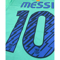 2010-11 Barcelona Uit Shirt Messi - Oldschool Voetbalshirts