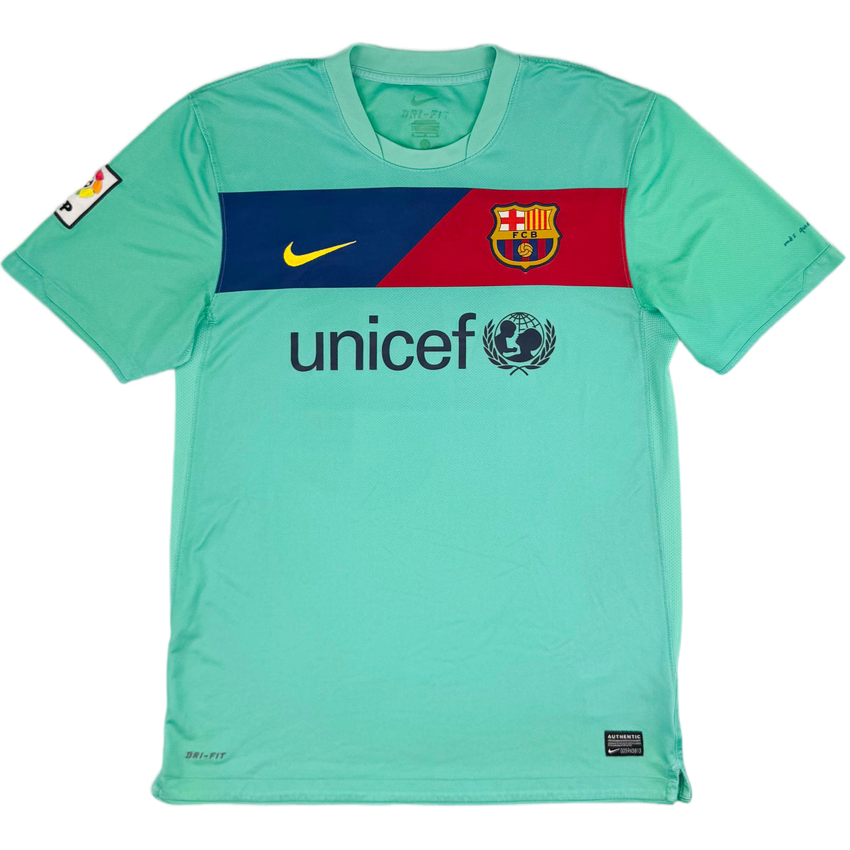 2010-11 Barcelona Uit Shirt Messi - Oldschool Voetbalshirts