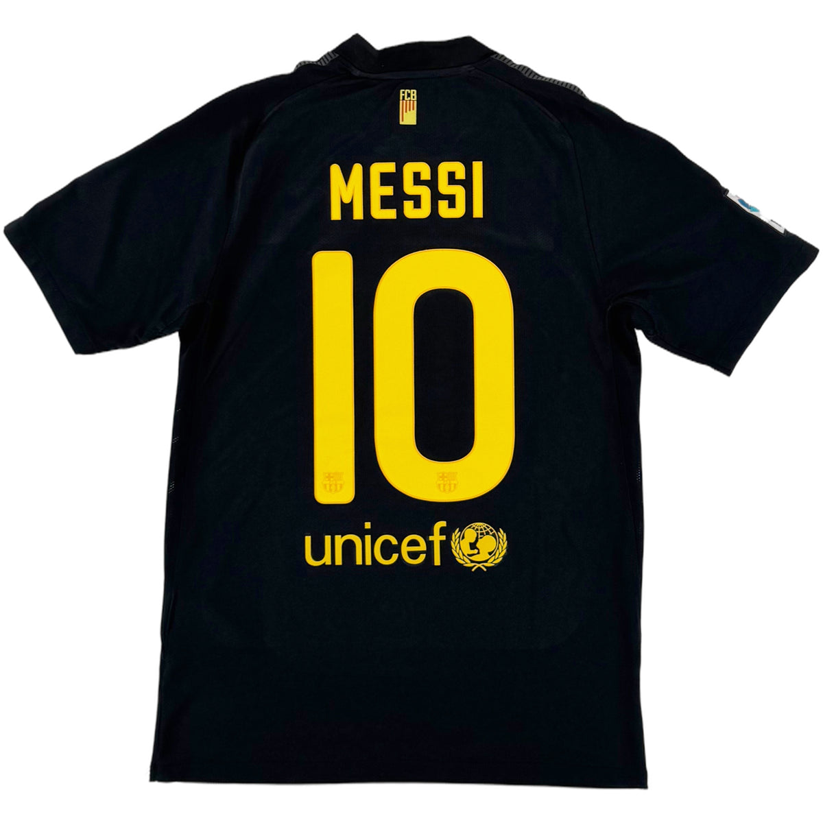 2011-12 Barcelona Uit Shirt Messi - Oldschool Voetbalshirts