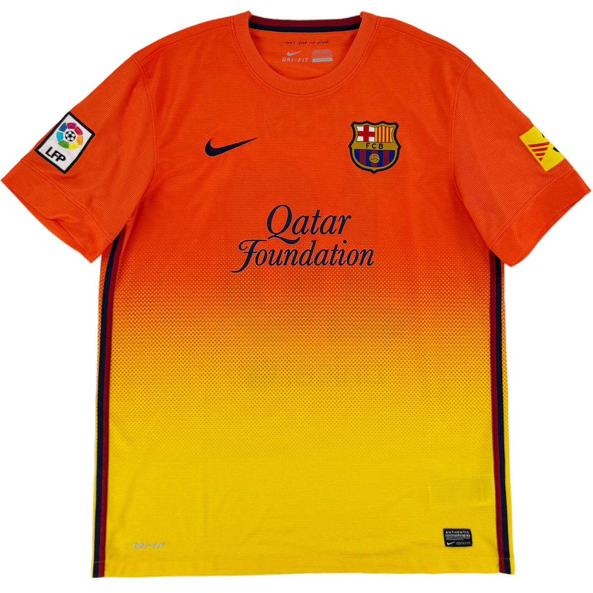 2012-13 Barcelona Uit Shirt Messi #10 - 10/10 - (L) - Oldschool Voetbalshirts