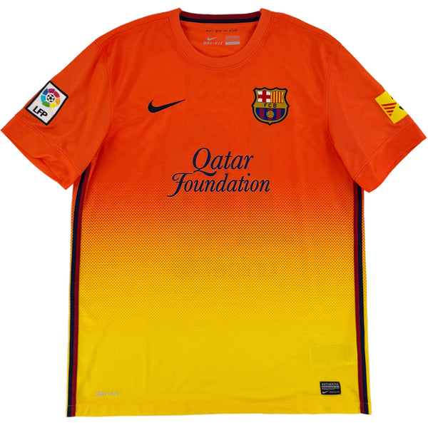 2012-13 Barcelona Uit Shirt Messi #10 - 10/10 - (L) - Oldschool Voetbalshirts