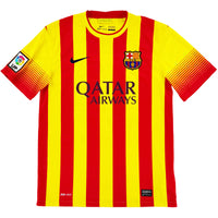 2013-14 Barcelona Uit Shirt Messi - 9/10 - (M) - Oldschool Voetbalshirts