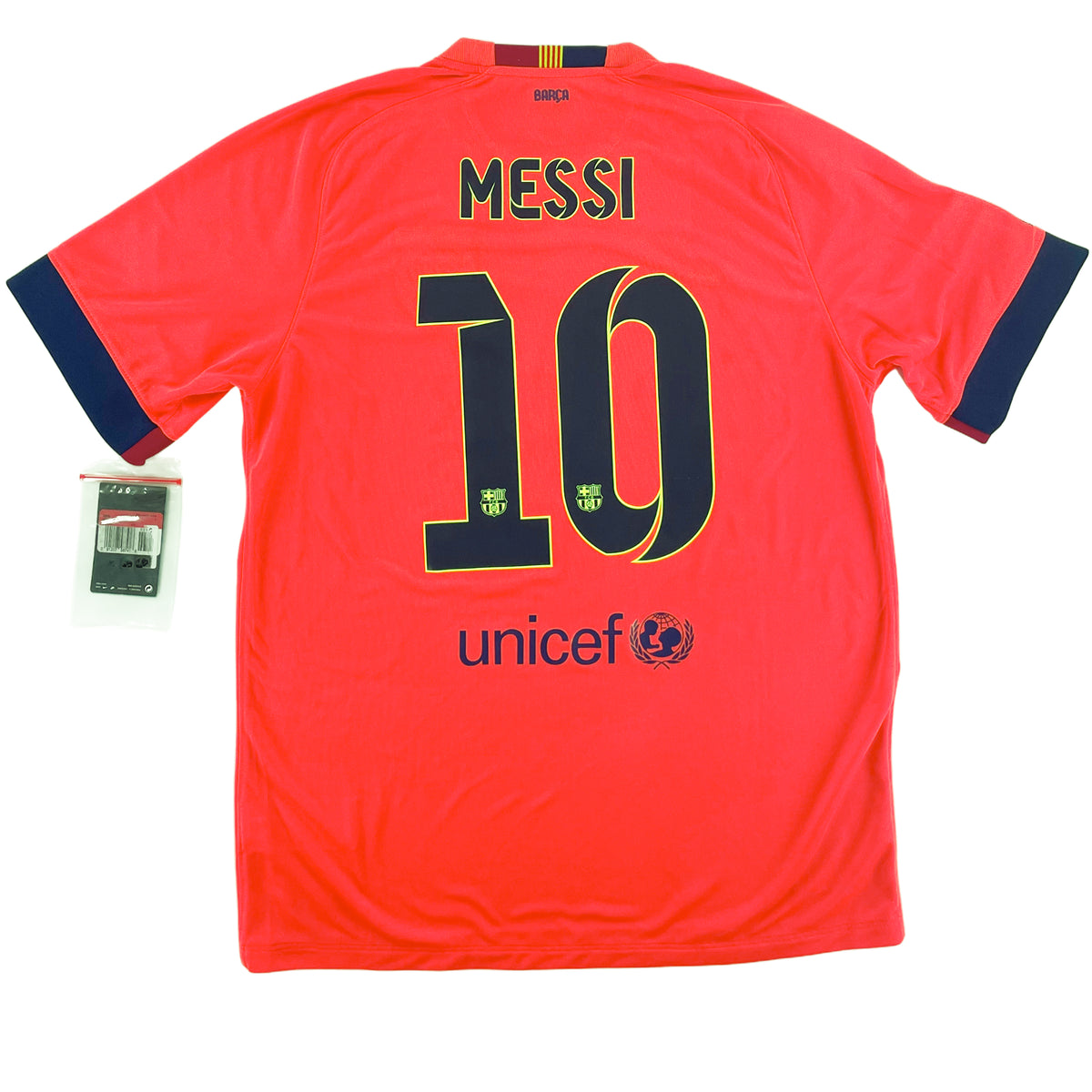 2014-15 Barcelona Uit Shirt Messi - Oldschool Voetbalshirts