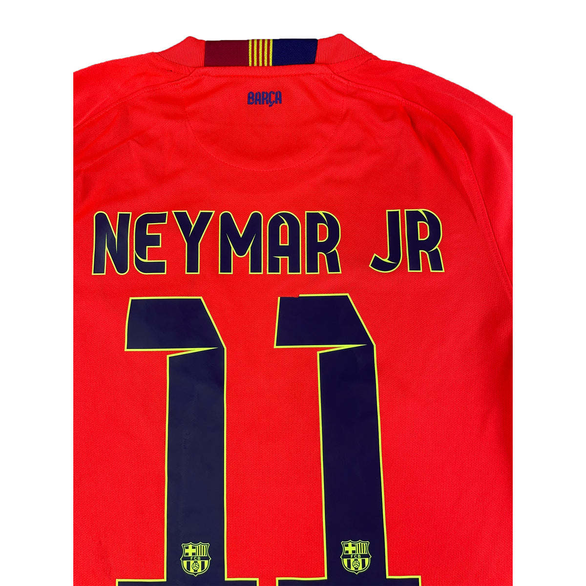 2014-15 Barcelona Uit Shirt Neymar - Oldschool Voetbalshirts