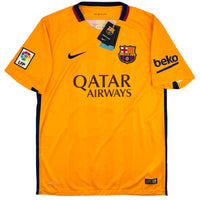 2015-16 Barcelona Uit Shirt Neymar - Oldschool Voetbalshirts