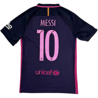 2016-17 Barcelona Uit Shirt Messi