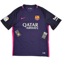 2016-17 Barcelona Uit Shirt Neymar - Oldschool Voetbalshirts