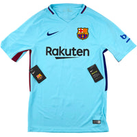 2017-18 Barcelona Uit Shirt Messi - Oldschool Voetbalshirts