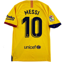 2019-20 Barcelona Uit Shirt Messi - Oldschool Voetbalshirts