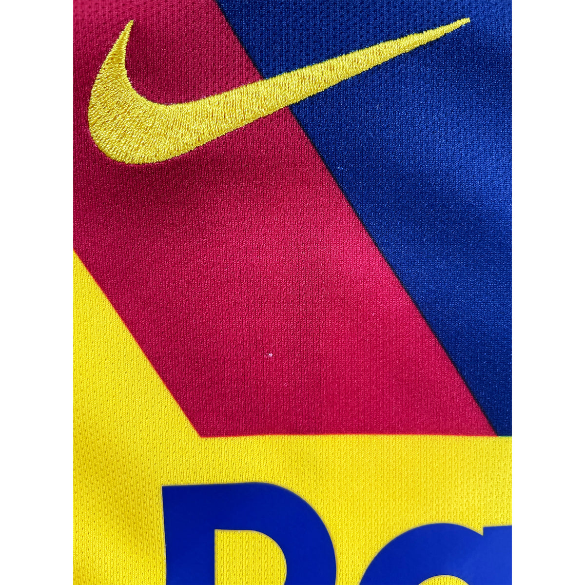 2019-20 Barcelona Uit Shirt Messi - Oldschool Voetbalshirts