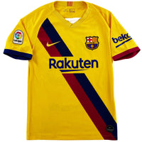 2019-20 Barcelona Uit Shirt Messi - Oldschool Voetbalshirts