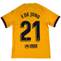 2022-23 Barcelona Vierde Shirt F. De Jong - 10/10 - (M) - Oldschool Voetbalshirts