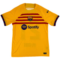 2022-23 Barcelona Vierde Shirt F. De Jong - 10/10 - (M) - Oldschool Voetbalshirts