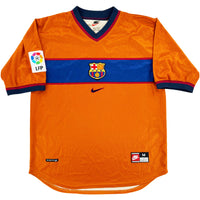 1998-00 Barcelona Derde Shirt - 9/10 - (M) - Oldschool Voetbalshirts