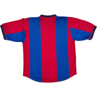 1998-99 Barcelona Thuis Shirt - 8/10 - (L) - Oldschool Voetbalshirts
