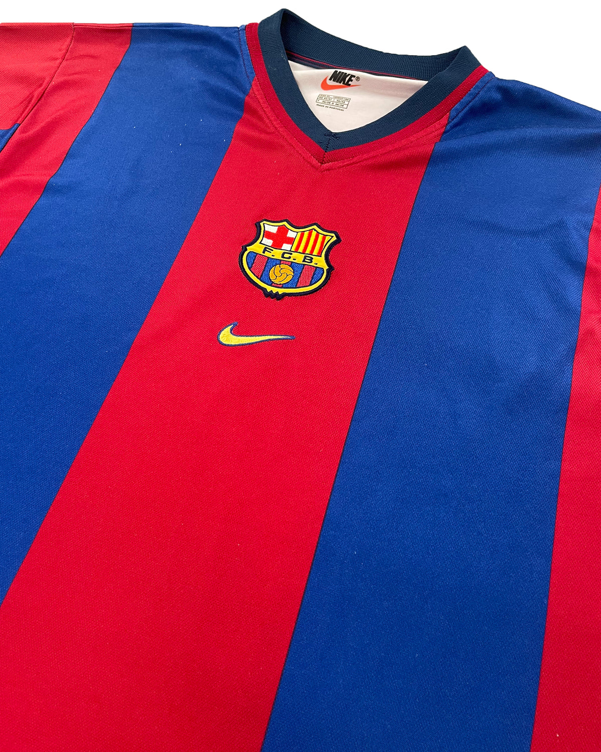Barcelona - Home Shirt - 1998/99 - Size XL - 8/10
