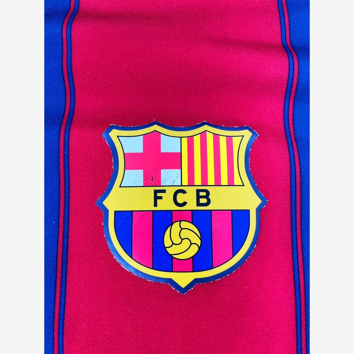 2003-04 Barcelona Thuis Shirt Ronaldinho