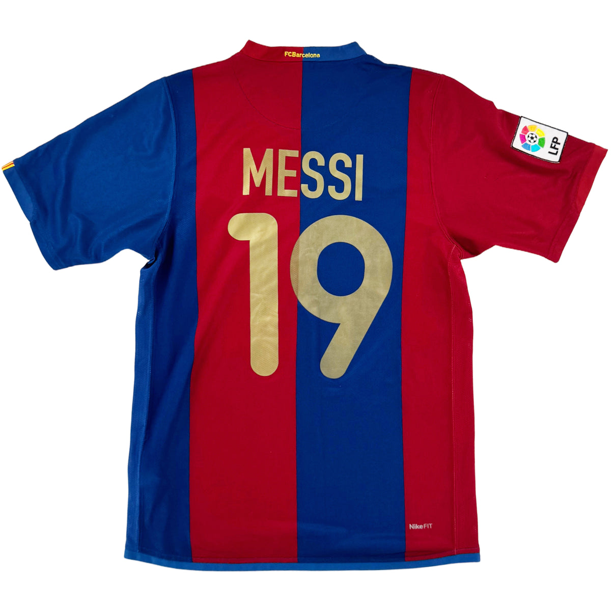 2006-07 Barcelona Thuis Shirt Messi - Oldschool Voetbalshirts