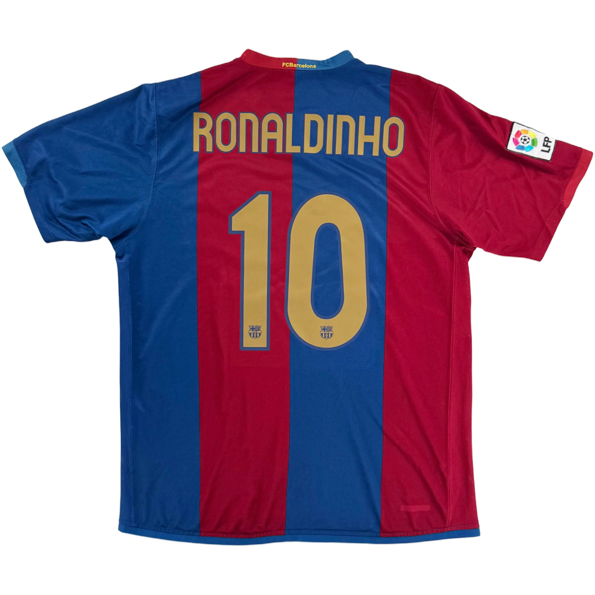 2006-07 Barcelona Thuis Shirt Ronaldinho