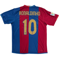 2006-07 Barcelona Thuis Shirt Ronaldinho