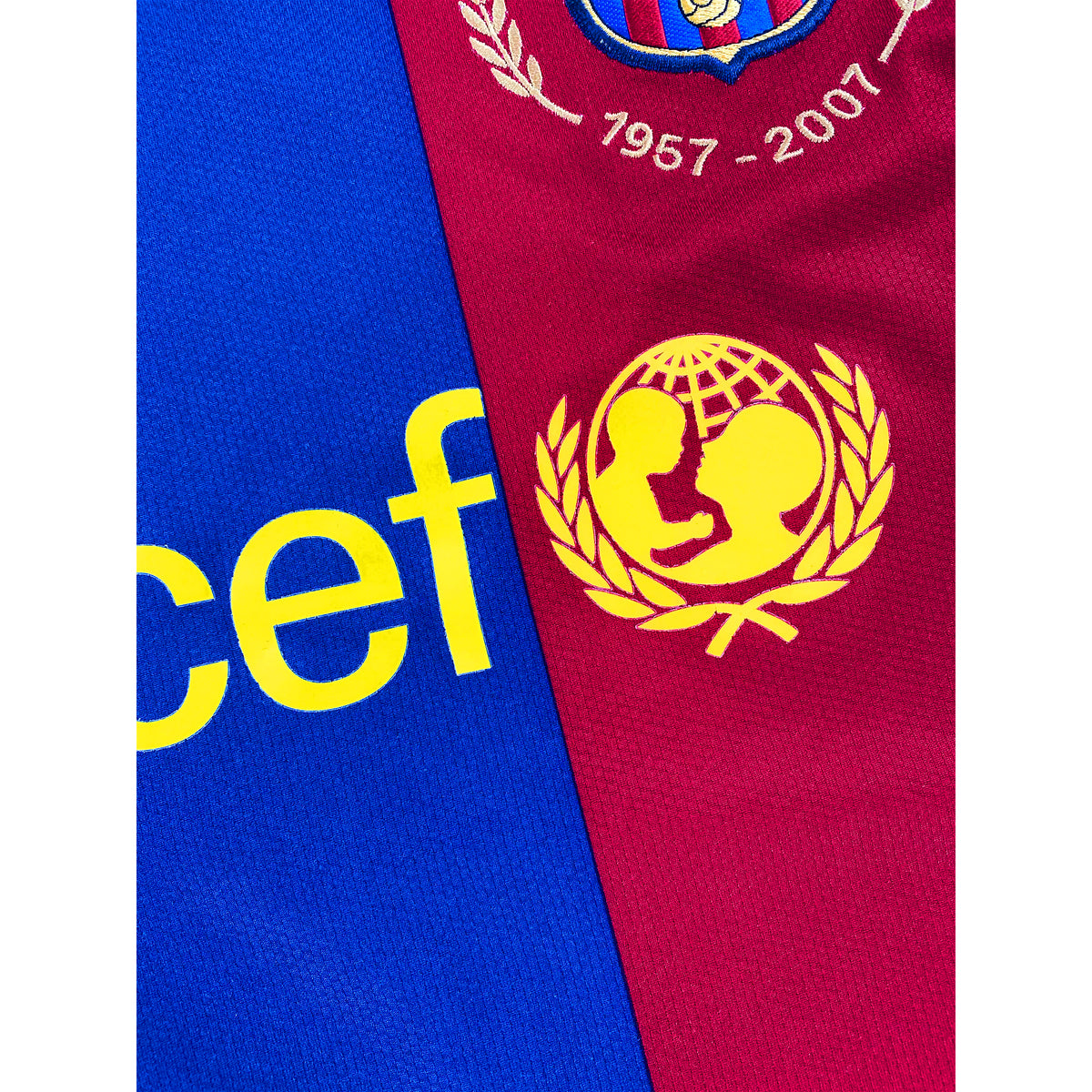 2007-08 Barcelona Thuis Shirt Ronaldinho - Oldschool Voetbalshirts