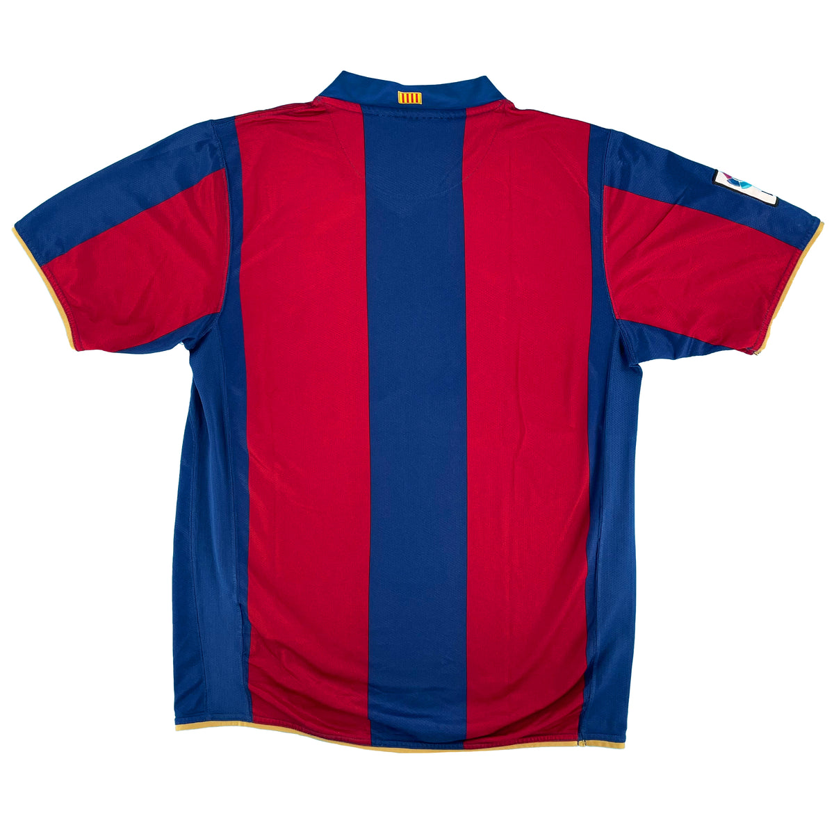 Barcelona - Home Shirt - 2007/08 - Size M - 9/10