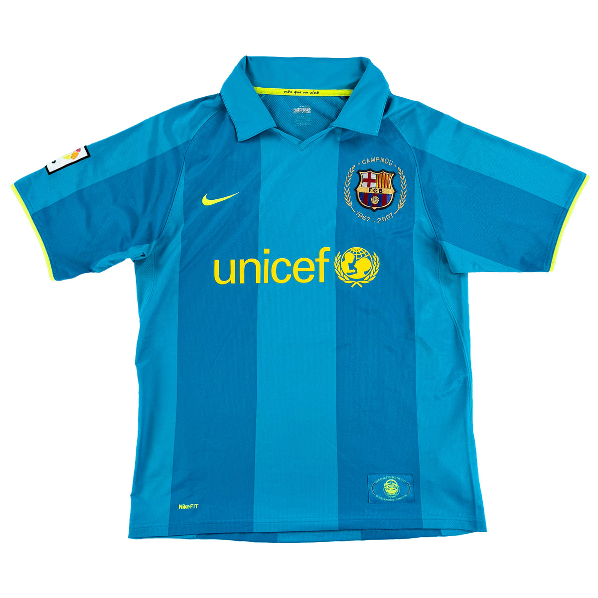 Barcelona - Away Shirt - 2007/08 - Size M - 8/10
