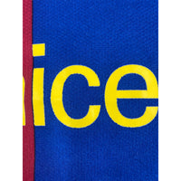 2007-08 Barcelona Thuis Shirt Ronaldinho - Oldschool Voetbalshirts