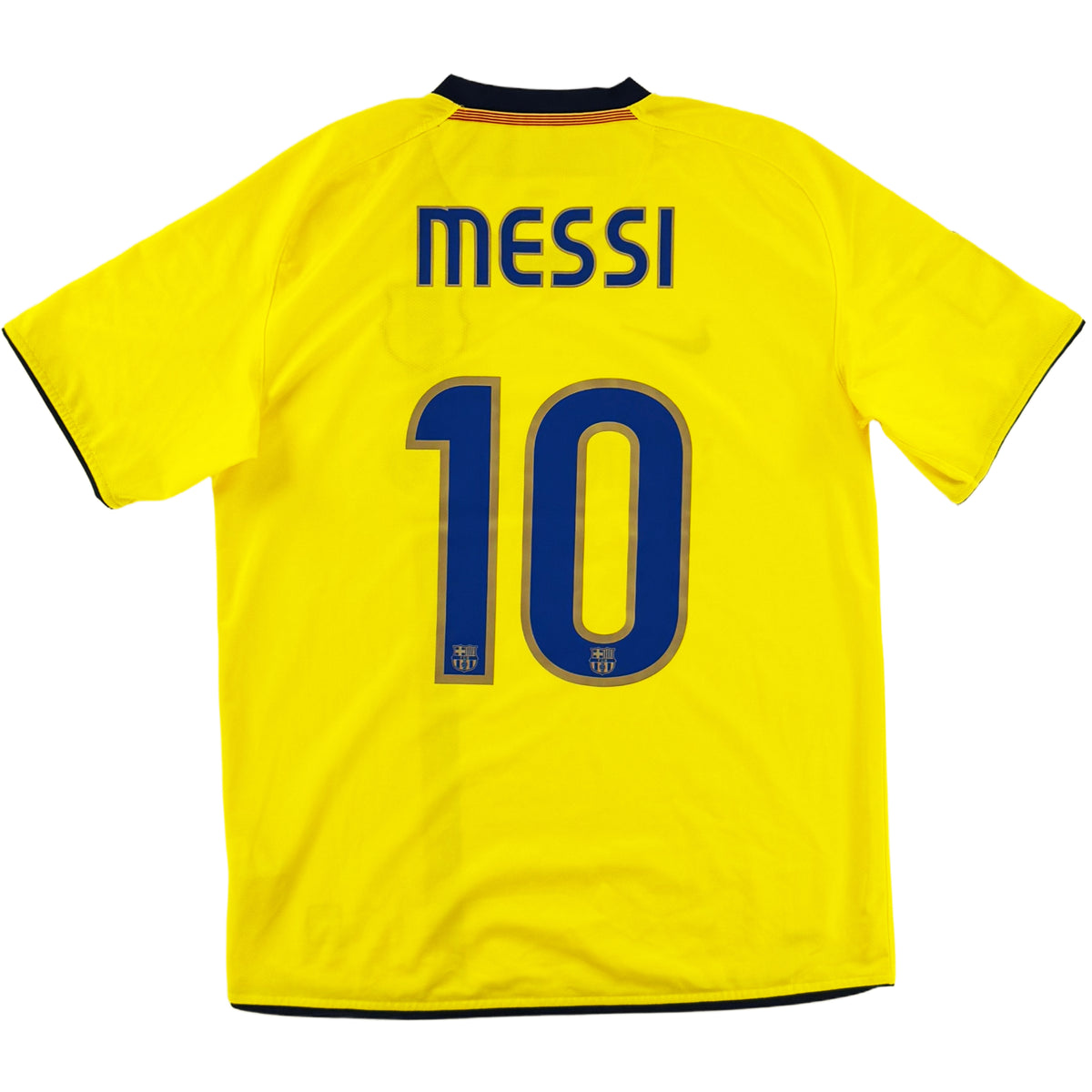2008-10 Barcelona Uit Shirt Messi - Oldschool Voetbalshirts