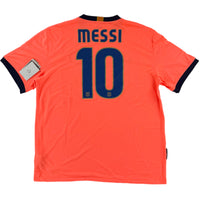 2009-11 Barcelona Uit Shirt Messi - Oldschool Voetbalshirts