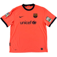 2009-11 Barcelona Uit Shirt Messi - Oldschool Voetbalshirts