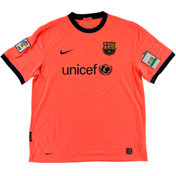 2009-11 Barcelona Uit Shirt Messi - Oldschool Voetbalshirts