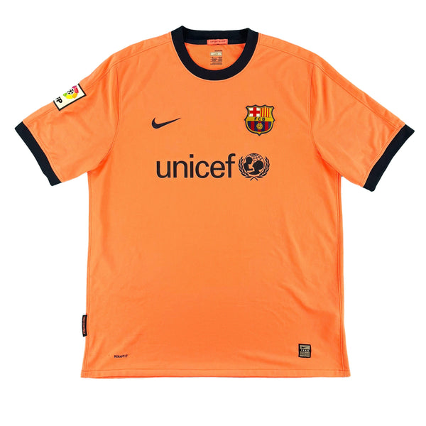2009-11 Barcelona Uit Shirt - 8/10 - (XL) - Oldschool Voetbalshirts